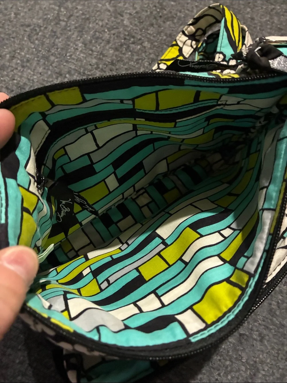 👜 Vera Bradley ISLAND BLOOMS Adjustable Crossbody Bag Shoulder Purse